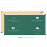 Metis Non-magnetic Chalkboard 3x6 (Pack of 4) with HC Core