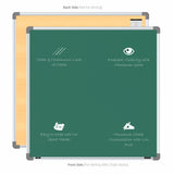 Metis Non-magnetic Chalkboard 3x3 (Pack of 2) with HC Core