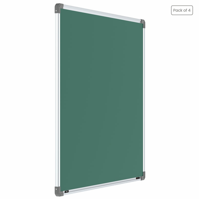 Metis Non-magnetic Chalkboard 3x3 (Pack of 4) with HC Core