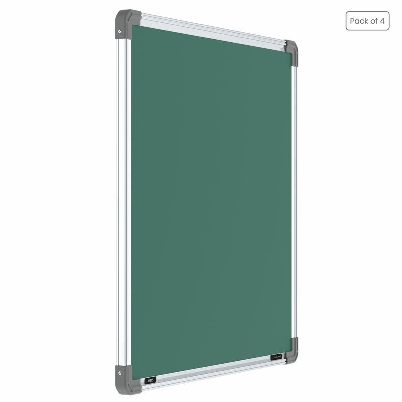 Metis Non-magnetic Chalkboard 2x2 (Pack of 4) with PB Core