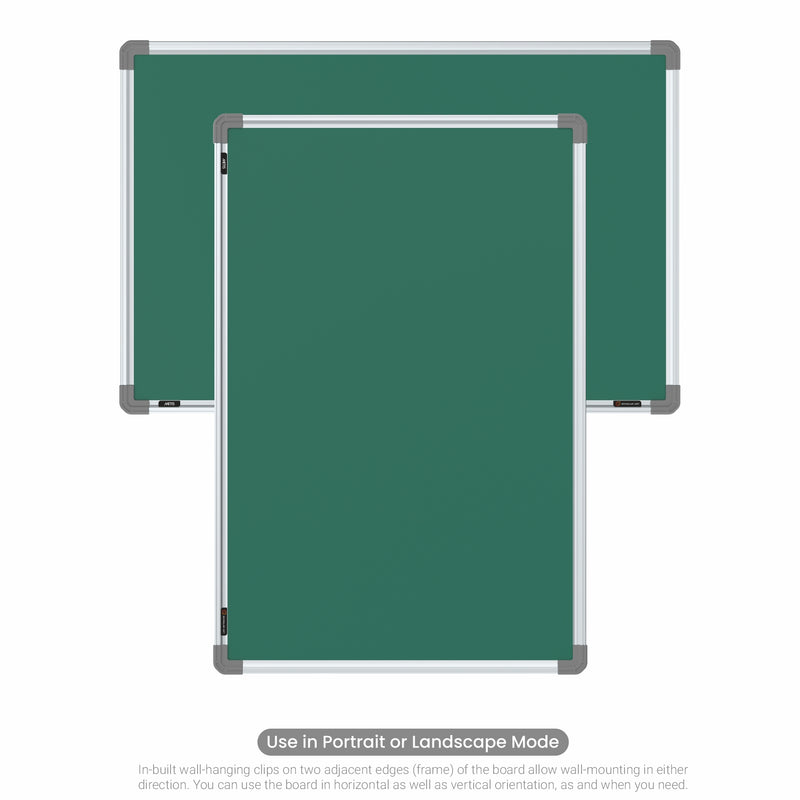 Metis Non-magnetic Chalkboard 2x3 (Pack of 4) with PB Core