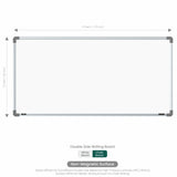 Metis Dual Side Non-magnetic Writing Board 2x4 (P01) | EPS Core