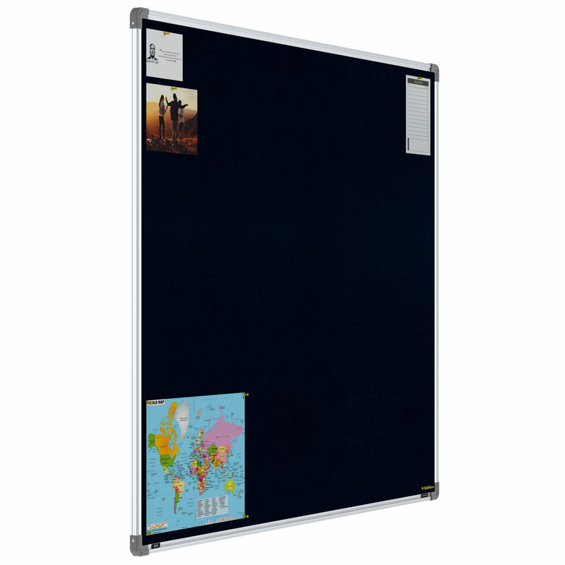 Metis Pin-up Display Board 4x5 (Pack of 1) - Blue Color