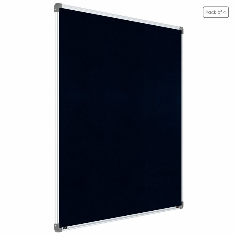 Metis Pin-up Display Board 4x5 (Pack of 4) - Blue Color