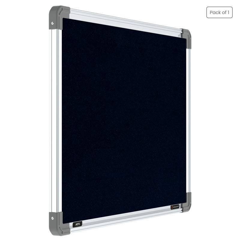 Metis Pin-up Display Board 1.5x2 (Pack of 1) - Blue Color