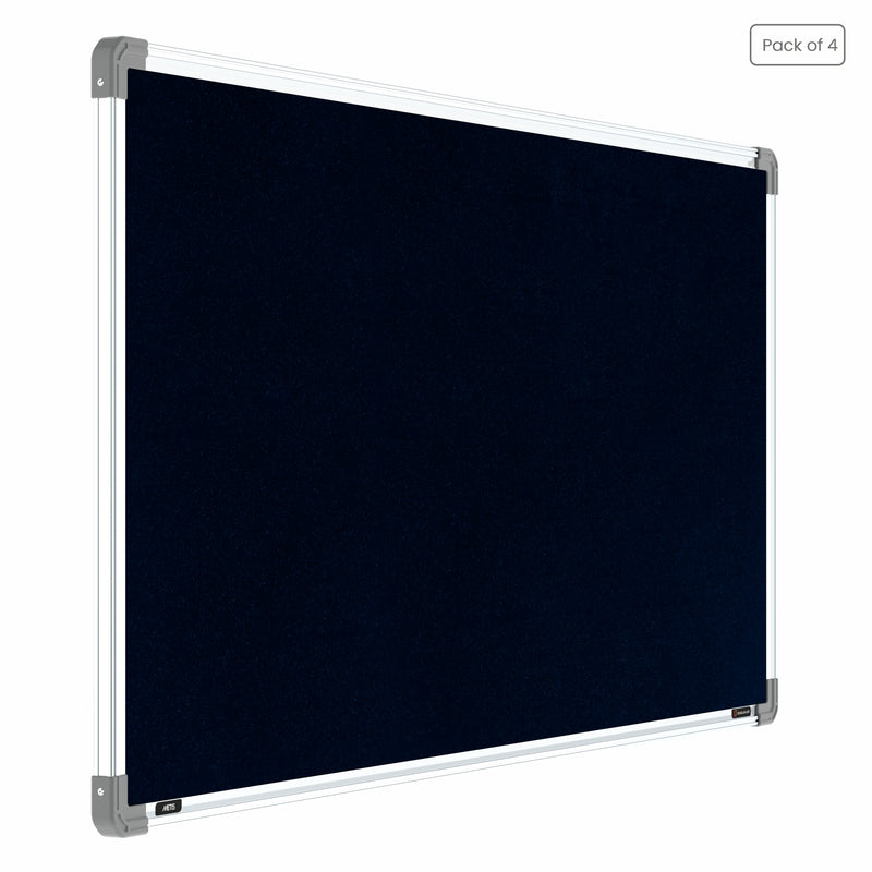 Metis Pin-up Display Board 2x4 (Pack of 4) - Blue Color