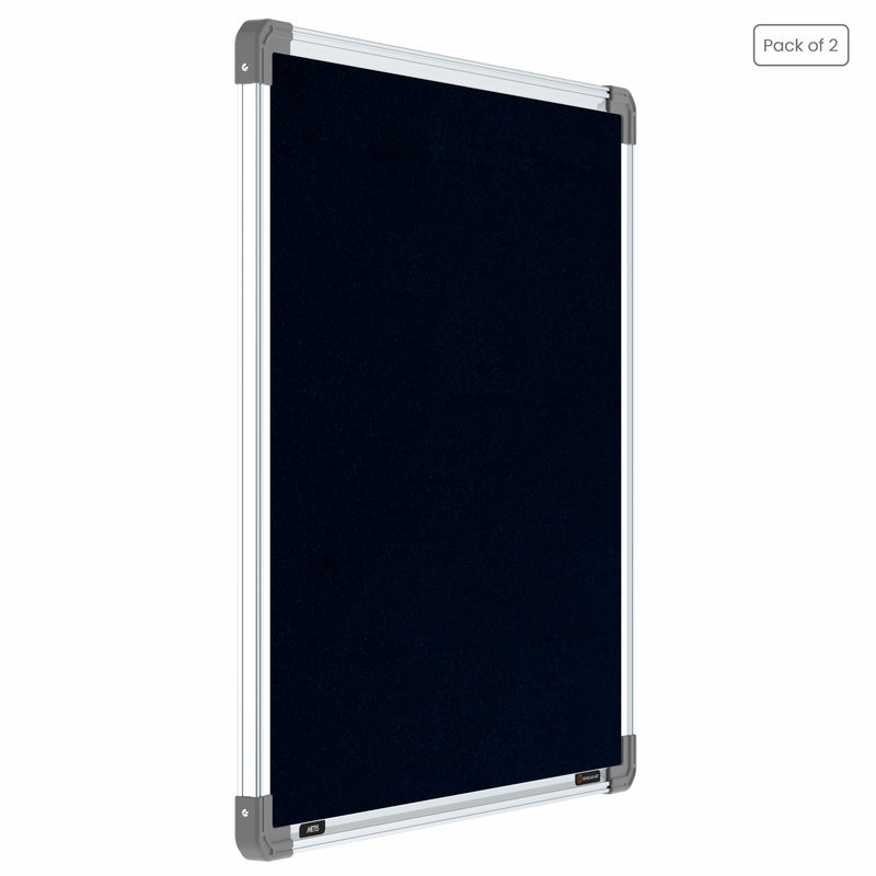 Metis Pin-up Display Board 2x2 (Pack of 2) - Blue Color