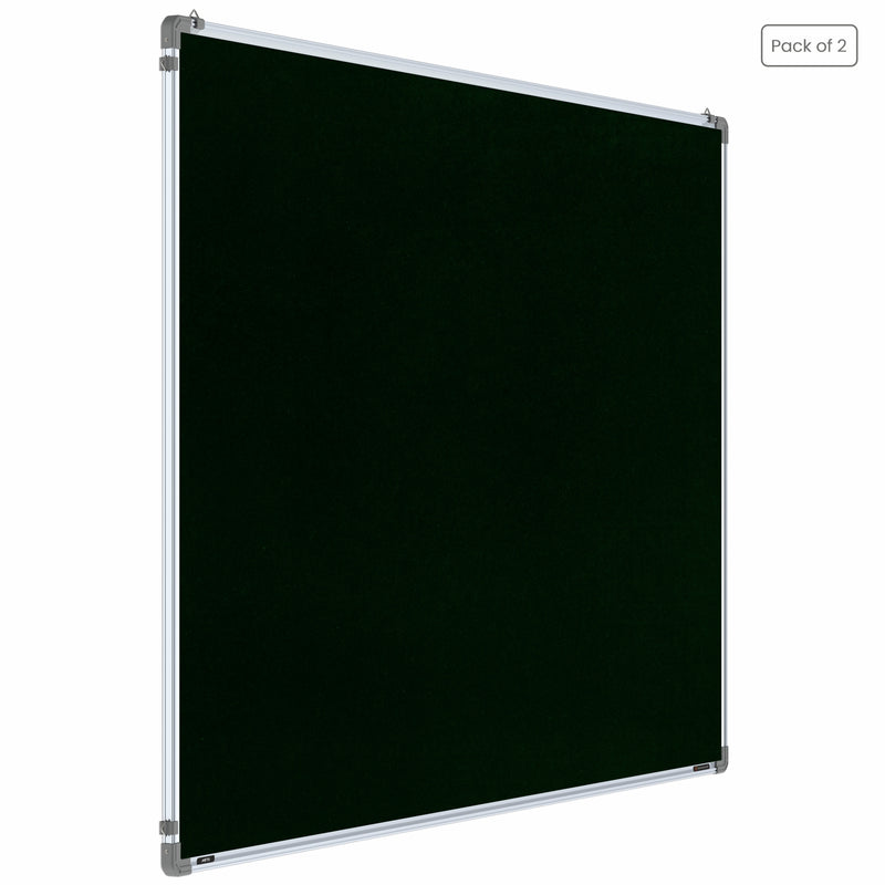 Metis Pin-up Display Board 4x6 (Pack of 2) - Green Color