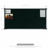 Metis Pin-up Display Board 2x4 (Pack of 1) - Green Color