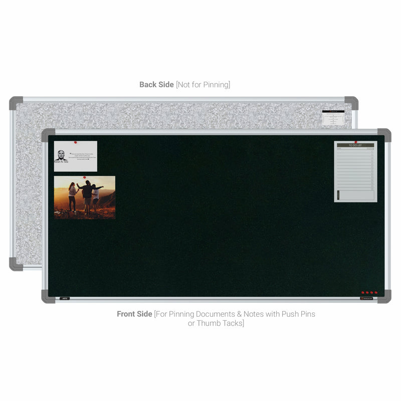 Metis Pin-up Display Board 2x4 (Pack of 2) - Green Color