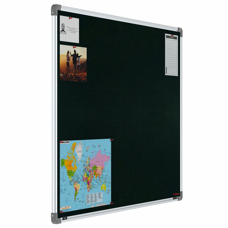 Metis Pin-up Display Board 3x4 (Pack of 1) - Green Color