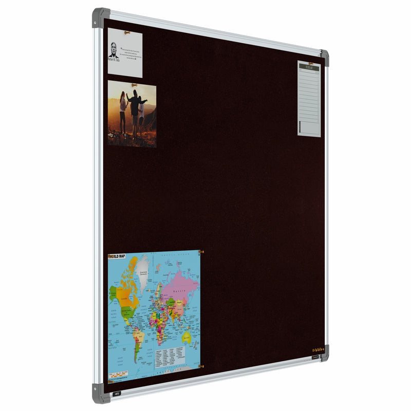 Metis Pin-up Display Board 3x4 (Pack of 1) - Red Color