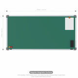 Metis Magnetic Chalkboard 2x4 (Pack of 4) with PB Core