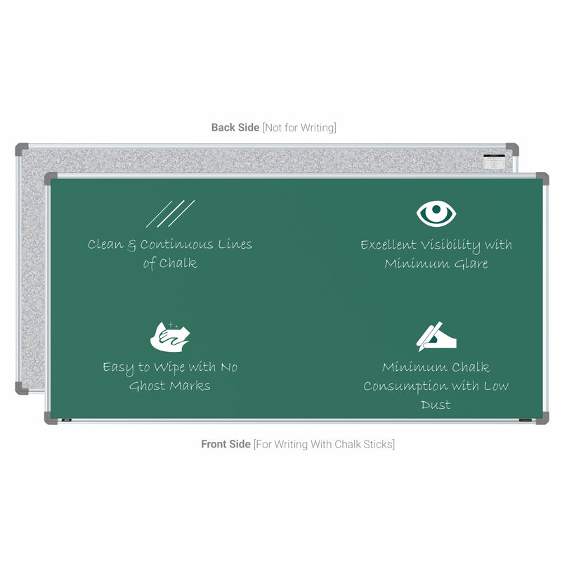 Metis Magnetic Chalkboard 3x6 (Pack of 1) with PB Core