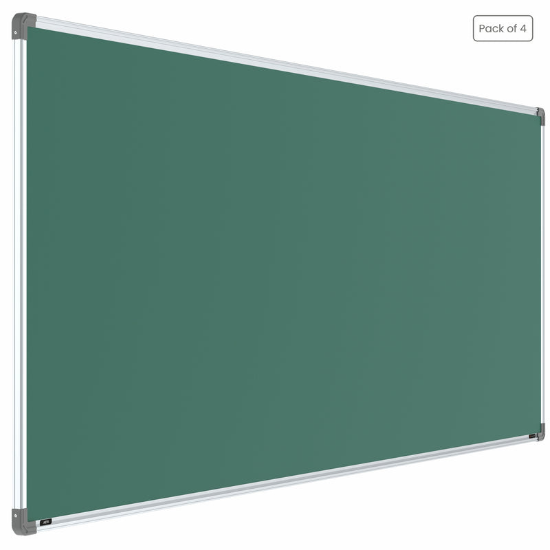 Metis Magnetic Chalkboard 3x8 (Pack of 4) with PB Core