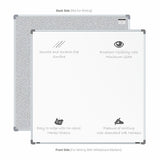 Metis Magnetic Whiteboard 4x4 (Pack of 2) with HC Core