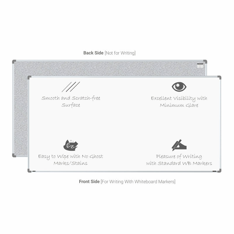 Metis Magnetic Whiteboard 4x8 (Pack of 2) with HC Core