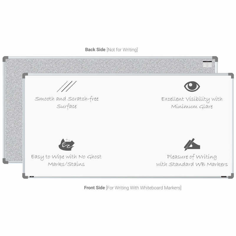 Metis Magnetic Whiteboard 3x6 (Pack of 2) with HC Core