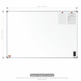 Metis Magnetic Whiteboard 4x6 (Pack of 4) with PB Core