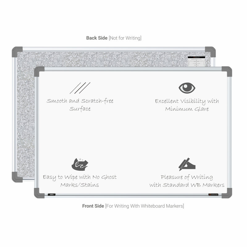 Metis Magnetic Whiteboard 2x3 (Pack of 2) with PB Core