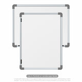 Metis Non-magnetic Whiteboard 1.5x2 (Pack of 1) with EPS Core