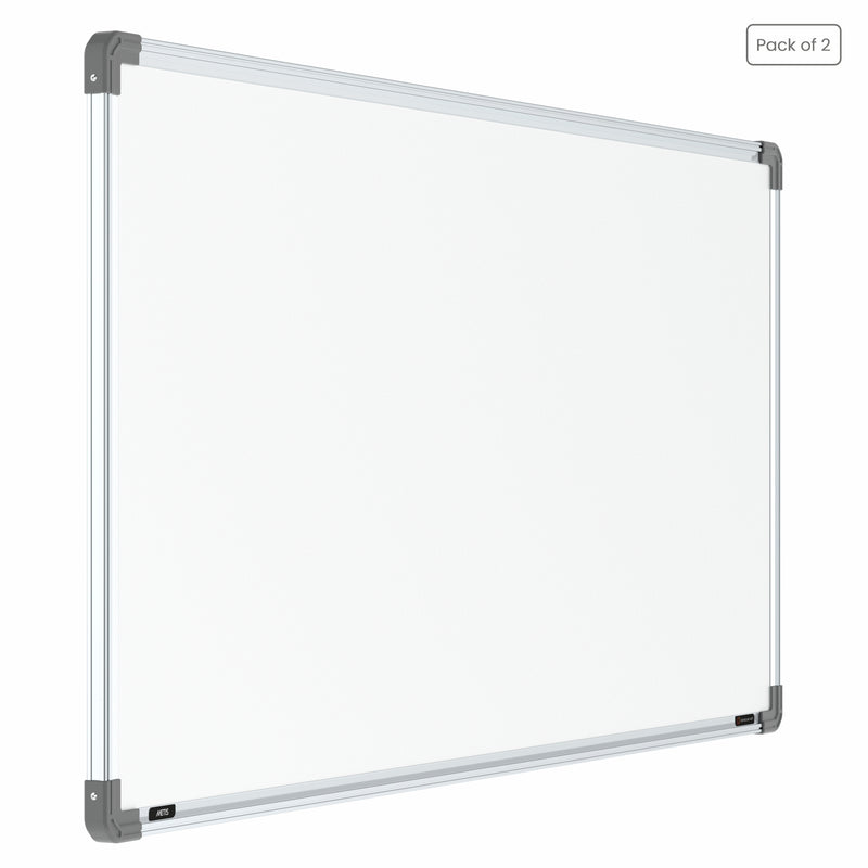 Metis Non-magnetic Whiteboard 2x4 (Pack of 2) with HC Core