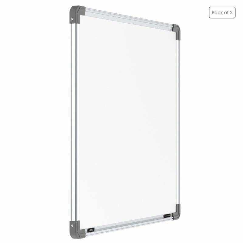 Metis Non-magnetic Whiteboard 2x2 (Pack of 2) with HC Core
