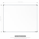 Metis Non-magnetic Whiteboard 4x5 (Pack of 2) with PB Core