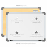 Metis Non-magnetic Whiteboard 1.5x2 (Pack of 2) with PB Core