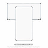 Metis Non-magnetic Whiteboard 2x4 (Pack of 1) with PB Core