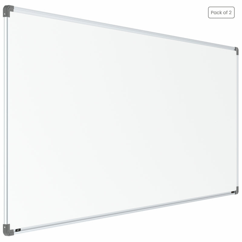 Metis Non-magnetic Whiteboard 3x8 (Pack of 2) with PB Core
